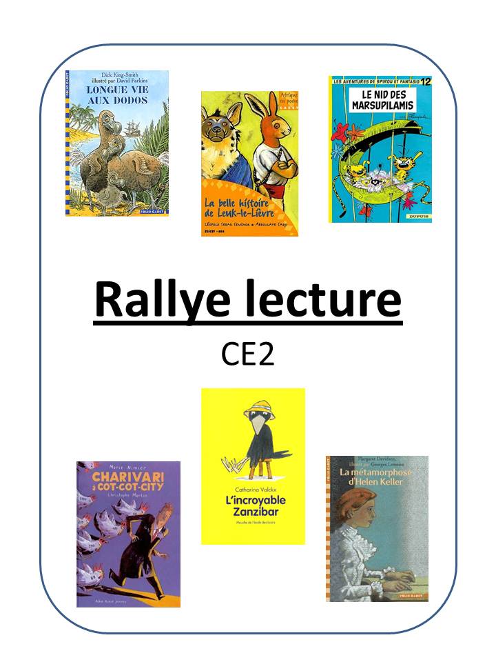 Mon Rallye Lecture - L'école D'Ailleurs